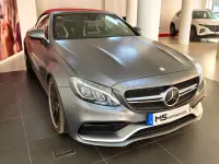 Usado Mercedes C63S AMG 510 CV (375 kW) 2016 Gris / plata Descapotable