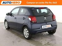 Usado Peugeot 108 Active 82 CV (60 kW) 2016 Azul Utilitario