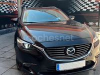 Usado Mazda 6 Luxury 150 CV (110 kW) 2015 Negro Familiar