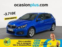 Usado Peugeot 308 Active 110 CV (80 kW) 2021 Azul Berlina