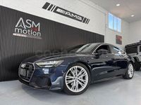 Usado Audi A7 S-Line 286 CV (210 kW) 2018 Azul Berlina