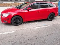 Usado Seat Leon ST Ecomotive 110 CV (80 kW) 2015 Rojo Familiar