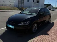 Usado VW Golf VII GTD 184 CV (135 kW) 2016 Negro Utilitario