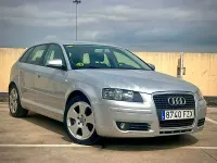 Usado Audi A3 140 CV (102 kW) 2008 Gris / plata Utilitario