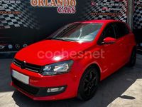 Usado VW Polo Advance 90 CV (66 kW) 2010 Rojo Berlina