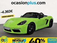 Usado Porsche Boxster 299 CV (219 kW) 2018 Verde Descapotable