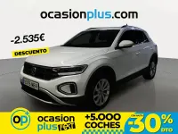 Usado VW T-Roc Life 150 CV (110 kW) 2022 Blanco SUV