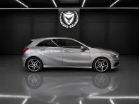 Usado Mercedes A200 AMG line 136 CV (100 kW) 2015 Gris / plata Utilitario
