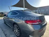 Usado Mercedes C220 170 CV (125 kW) 2019 Gris / plata Coupe