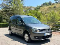 Usado VW Caddy Pro 102 CV (75 kW) 2014 Gris / plata Monovolumen