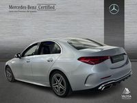 Usado Mercedes C200 AMG line 204 CV (150 kW) 2021 Gris Berlina