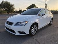 Usado Seat Leon Reference 105 CV (77 kW) 2013 Blanco Berlina