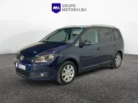 Usado VW Touran Advance 105 CV (77 kW) 2014 Azul Monovolumen