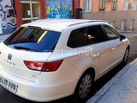 Usado Seat Leon ST Reference 105 CV (77 kW) 2014 Blanco Familiar