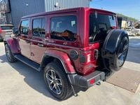 Usado Jeep Wrangler Sahara 381 CV (280 kW) 2022 Granate SUV