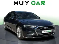 Usado Audi A8L 340 CV (250 kW) 2019 Azul Berlina
