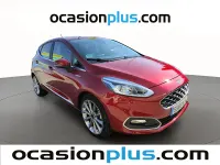 Usado Ford Fiesta Vignale 100 CV (73 kW) 2018 Granate Utilitario
