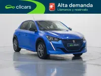 Usado Peugeot e-208 Allure 100 kW (136 CV) 2023 Azul Utilitario