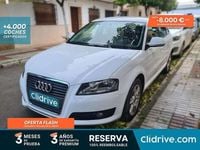 Usado Audi A3 Sportback Attraction 105 CV (77 kW) 2010 Blanco Utilitario