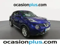 Käytetty Nissan Juke N-Connecta 115 HP (84 kW) 2018 Sininen Katumaasturi