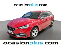 Usado Seat Leon FR 130 CV (95 kW) 2022 Rojo Monovolumen