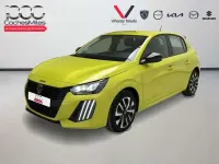 Usado Peugeot 208 Style 110 CV (80 kW) 2025 Amarillo Utilitario