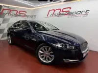 Usado Jaguar XF Luxury 240 CV (176 kW) 2014 Azul Berlina
