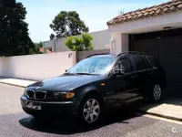 Usado BMW 320 136 CV (100 kW) 2001 Negro Familiar