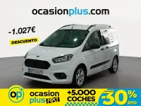 Usado Ford Tourneo Courier Ambiente 100 CV (73 kW) 2019 Blanco Monovolumen
