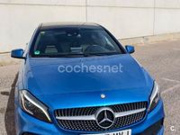 Usado Mercedes A220 AMG line 177 CV (130 kW) 2017 Azul Berlina