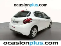 Usado Peugeot 208 Active 99 CV (72 kW) 2018 Blanco Utilitario