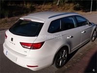 Usado Seat Leon ST Style 110 CV (80 kW) 2017 Blanco Familiar