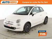 Usado Fiat 500 Lounge 69 CV (50 kW) 2015 Beige Utilitario