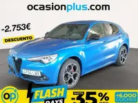 Usado Alfa Romeo Stelvio Veloce 209 CV (153 kW) 2022 Azul SUV