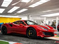 Usado Ferrari 488 721 CV (530 kW) 2019 Rojo Coupe