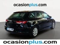Usado Seat Leon Style 110 CV (80 kW) 2017 Negro Familiar