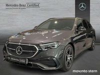 Usado Mercedes E300 AMG line 313 CV (230 kW) 2024 Gris grafito Familiar