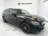Usado Mercedes C200 160 CV (117 kW) 2020 Negro Familiar