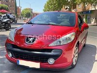 Usado Peugeot 207 CC 120 CV (88 kW) 2009 Rojo Descapotable