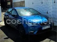 Usado Seat Leon Style 125 CV (91 kW) 2016 Azul Berlina
