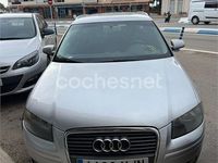 Usado Audi A3 105 CV (77 kW) 2007 Gris / plata Berlina