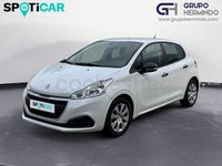Usado Peugeot 208 Active 75 CV (55 kW) 2018 Blanco Utilitario