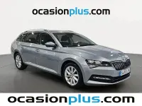 Usado Skoda Superb Ambition 150 CV (110 kW) 2019 Gris Familiar