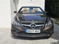 Usado Mercedes E350 252 CV (185 kW) 2014 Negro Descapotable