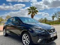 Usado Seat Ibiza FR 90 CV (66 kW) 2021 Negro Utilitario
