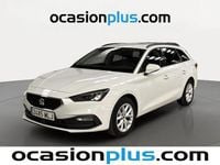 Usado Seat Leon Style 130 CV (95 kW) 2023 Blanco Monovolumen