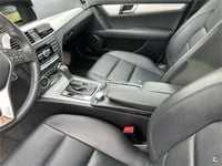 Usado Mercedes C200 Avantgarde 136 CV (100 kW) 2012 Blanco Berlina