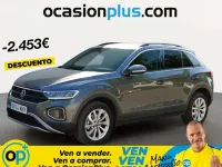 Usado VW T-Roc Life 150 CV (110 kW) 2023 Gris SUV