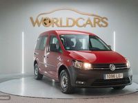 Usado VW Caddy 102 CV (75 kW) 2020 Rojo Monovolumen