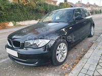 Usado BMW 118 129 CV (94 kW) 2007 Negro Utilitario